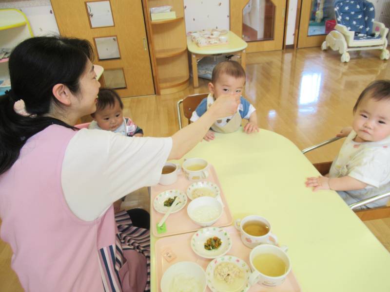 3歳未満児 一日の流れ