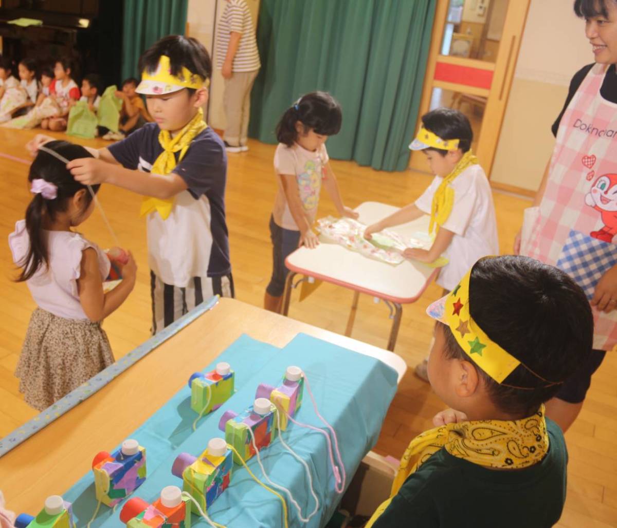 巨大オブジェの共同製作