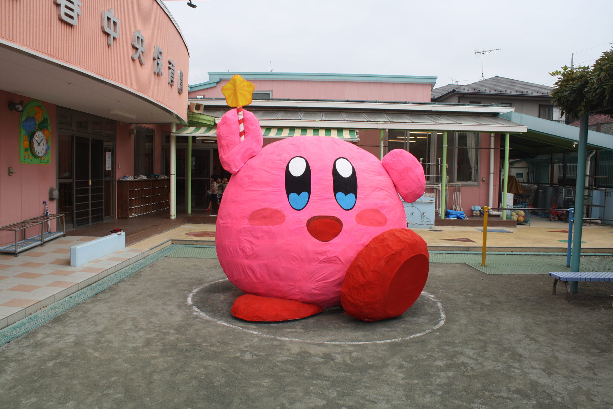 巨大オブジェの共同制作