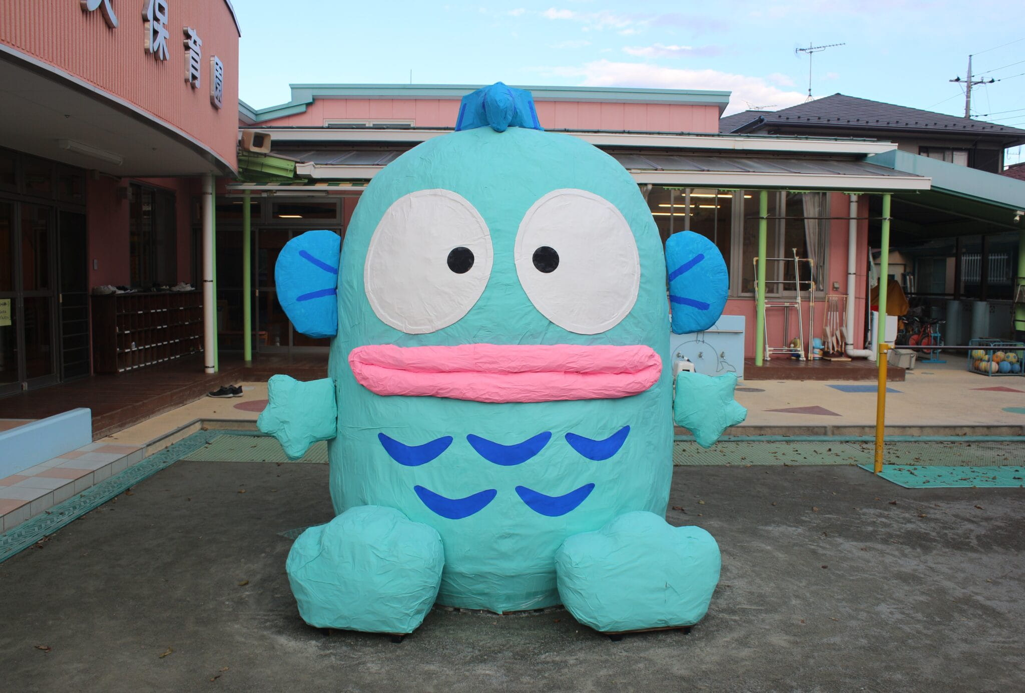 巨大オブジェの共同制作